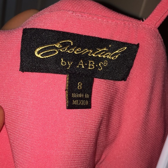 Essentials✨ Coral Midi Dress✨ - Picture 2 of 3